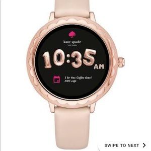Rose gold Kate spade watch